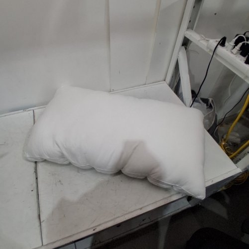 MELLOW COOLING CLOUD DESIGN PUFF PILLOW - KING 20" X 36" - WHITE image 4
