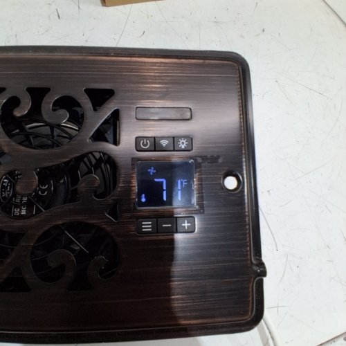 SANYCASA REGISTERED BOOSTER SMART VENT FAN - 4" X 10" - OIL RUBBED BRONZE - (MODEL: XFBD410-DC-OR) image 2