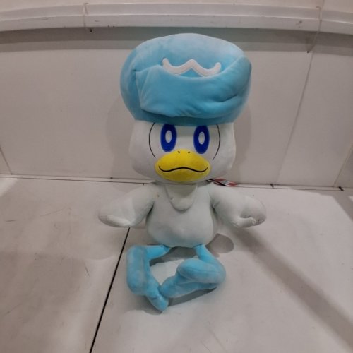 POKEMON PLUSH QUAXLY TOY - 24" - WHITE / BLUE image 2