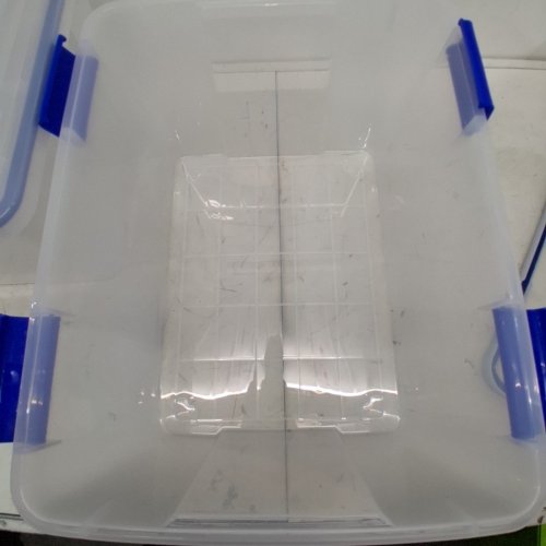 4PK - IRIS USA ZIPLOC WEATHERSHIELD STORAGE BOX - 44QT - CLEAR - (MODEL: WSB-SD) image 3