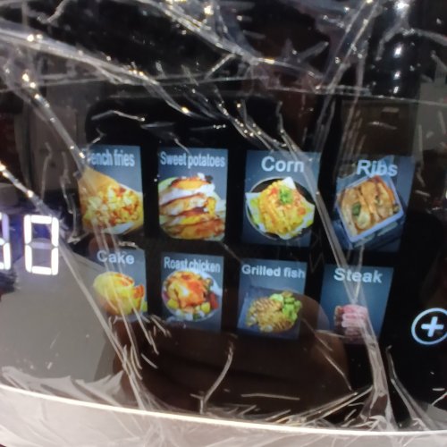 PENTANTAN 8-IN-1 AIR FRYER ELECTRIC HOT OVEN WITH DIGITAL LED TOUCHSCREEN - 1500W - 6QT - BLACK image 3