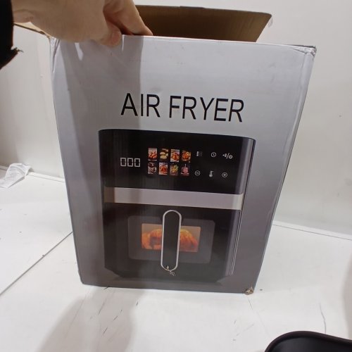 PENTANTAN 8-IN-1 AIR FRYER ELECTRIC HOT OVEN WITH DIGITAL LED TOUCHSCREEN - 1500W - 6QT - BLACK image 4
