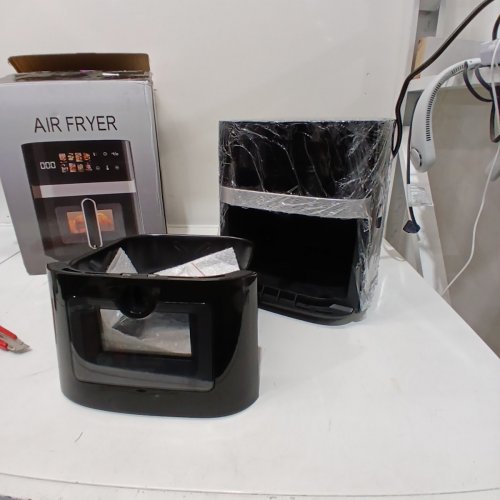 PENTANTAN 8-IN-1 AIR FRYER ELECTRIC HOT OVEN WITH DIGITAL LED TOUCHSCREEN - 1500W - 6QT - BLACK image 5