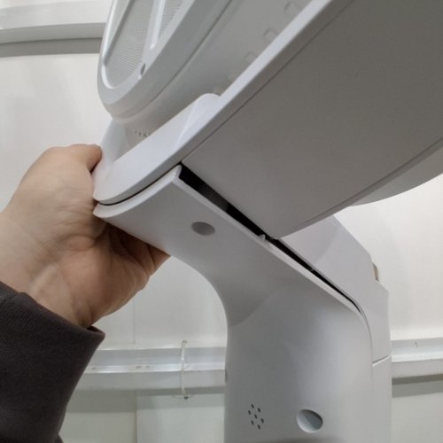 AIRMATE 2-IN-1 TABLE & STAND AIR CIRCULATION FAN WITH REMOTE - 32 ADJUSTABLE WIND SPEEDS - WHITE (MODEL: FA20-RD239) image 5