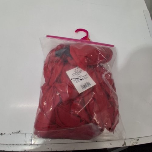2PC MEN'S RUBIES DEVIL COSTUME - MEDIUM (32-34) - RED (STYLE: DEVIL / DIABLE) image 2