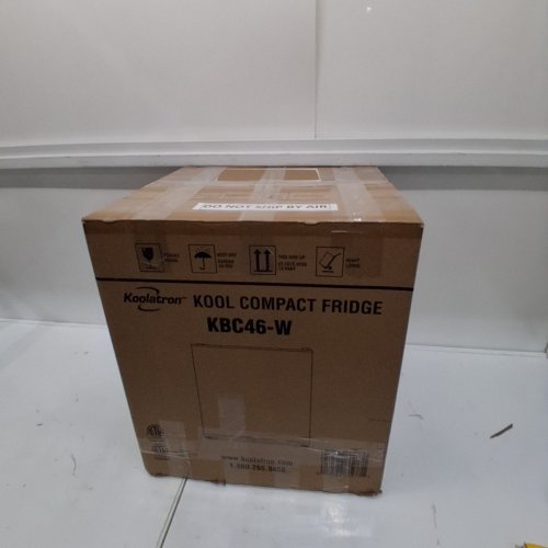 KOOLATRON KOOL COMPACT COMPRESSOR MINI FRIDGE WITH REVERSIBLE DOOR & REMOVABLE SHELF - 1.7 CU. FT - WHITE (MODEL: KBC46-W) image 5