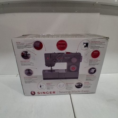 SINGER 4452 HEAVY DUTY SEWING MACHINE, GREY image 12