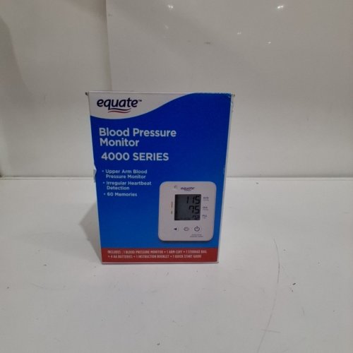 EQUATE 4000 SERIES BLOOD PRESSURE MONITOR - WHITE image 5