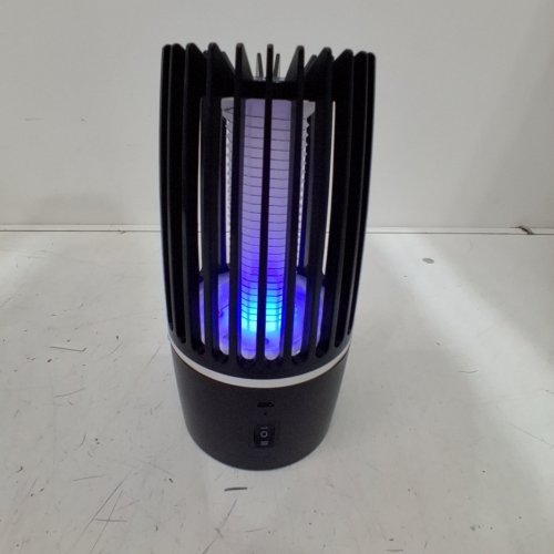 RECHARGEABLE UV ELECTRONIC BUG ZAPPER - 42000V - BLACK image 2