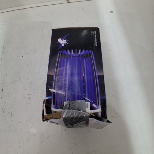 RECHARGEABLE UV ELECTRONIC BUG ZAPPER - 42000V - BLACK image 4