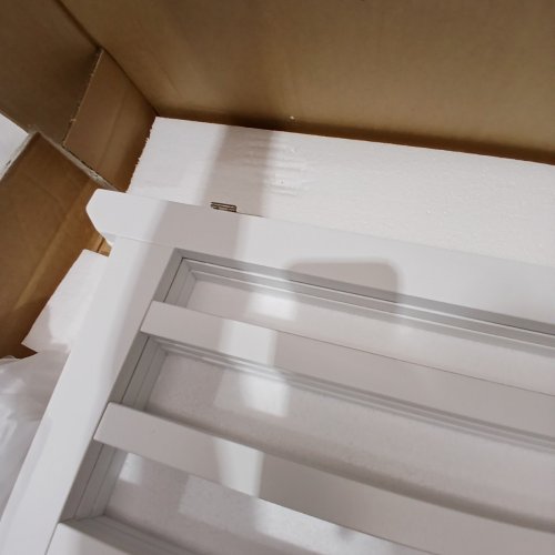 YAHEETECH PUPPY PLAYPEN SAFETY GATE - 4 PANEL - 35.63" × 79.33" - WHITE - (MODEL:593200) image 3