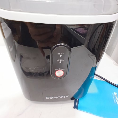 EUHOMY COUNTERTOP NUGGET ICE MAKER - MAKES 26LBS IN A DAY - BLACK (MODEL: IM002-NBL-CAEH) image 2