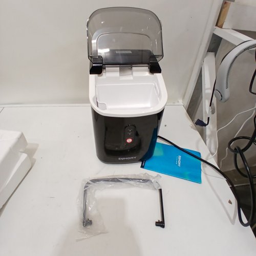 EUHOMY COUNTERTOP NUGGET ICE MAKER - MAKES 26LBS IN A DAY - BLACK (MODEL: IM002-NBL-CAEH) image 3