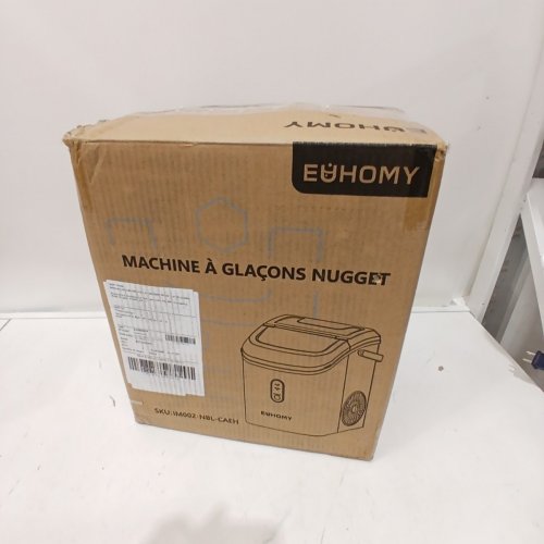EUHOMY COUNTERTOP NUGGET ICE MAKER - MAKES 26LBS IN A DAY - BLACK (MODEL: IM002-NBL-CAEH) image 6