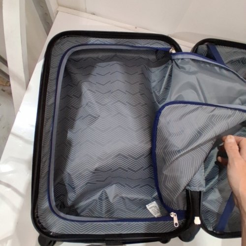 TRAVELERS CLUB COSMO HARDSIDE SPINNER - 22" - BLUE image 4