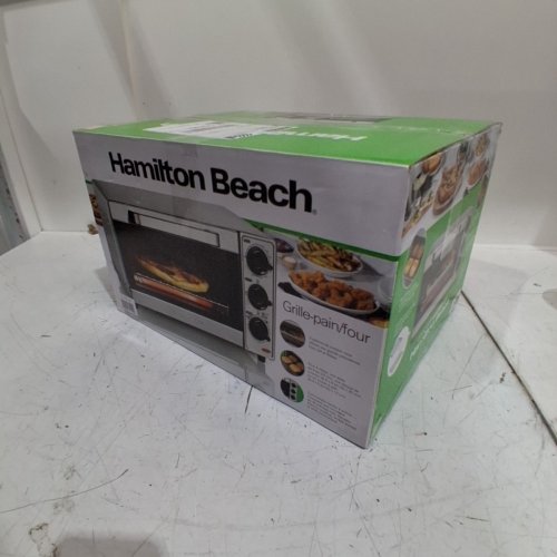 HAMILTON BEACH TOASTER OVEN - 120 V - 1100W - STAINLESS STEEL (MODEL: 31401JC) image 2
