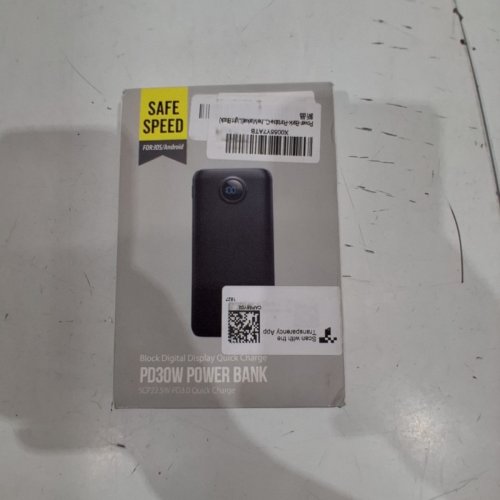 DIGITAL DISPLAY QUICK CHARGE POWER BANK - 30W - BLACK image 6
