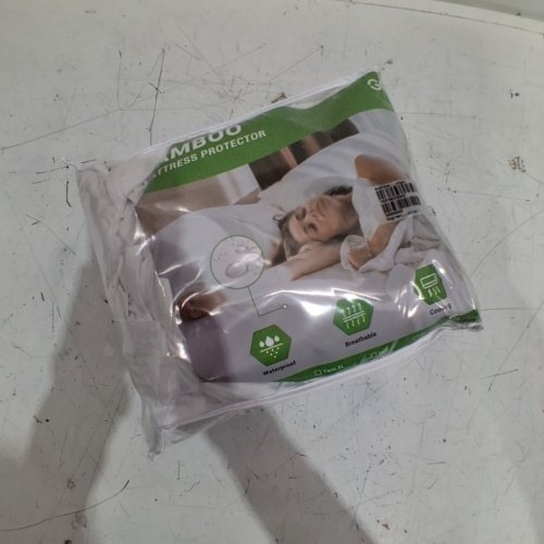 GOGREEN BAMBOO WATERPROOF MATTRESS PROTECTOR - QUEEN - WHITE image 4
