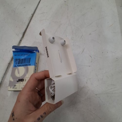 SKULLCANDY JIB USB-C WIRED EARBUDS WITH MICROPHONE - WHITE (MODEL: ‎S2JMY-S001) image 3
