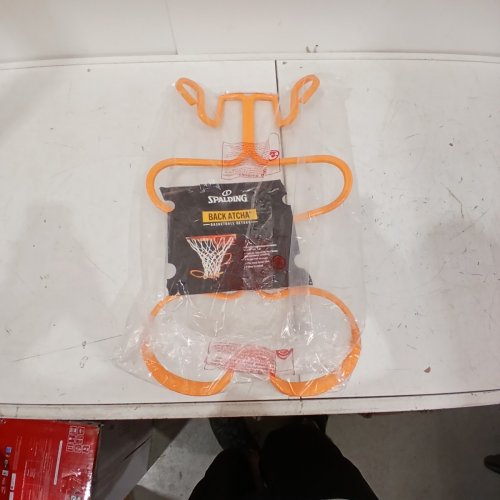SPALDING BACK ATCHA BASKETBALL HOOP REBOUND RETURN SYSTEM - ORANGE image 4