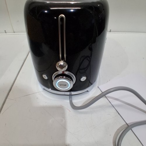 SMEG 2-SLICE 50'S RETRO STYLE TOASTER - BLACK - (MODEL:TSF01BLMUS) image 2