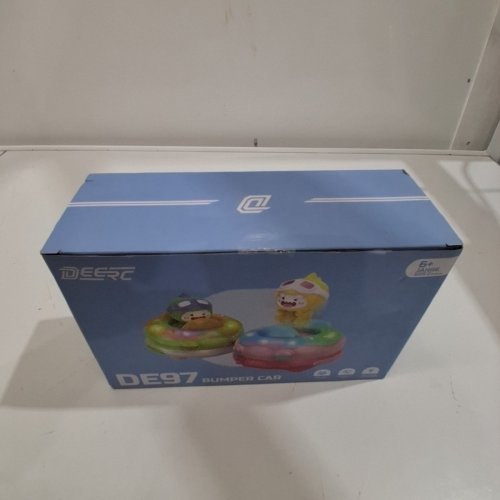 2PK DEERC REMOTE CONTROL RC BUMPER CAR TOY SET WITH 360° ROTATION - MULTICOLORED (MODEL: DE97) image 3