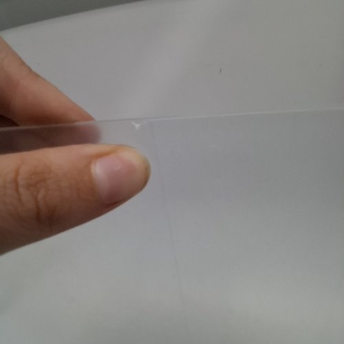 GENERIC ACRYLIIC PLASTIC SNEEZE GUARD - 15.75" X 15.75" - CLEAR image 4