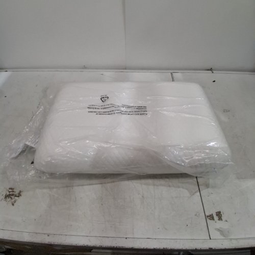 OBUSFORME MEMORY FOAM NECK PILLOW - STANDARD - WHITE image 2
