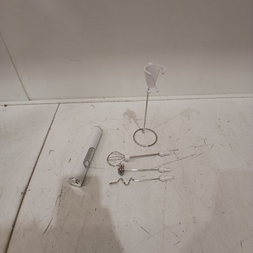 ELECTRIC MILK FROTHER SET WITH STAND - WHITE image 3