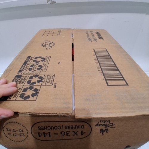 144PK HUGGIES LITTLE MOVERS DIAPERS - SIZE 4 - WHITE image 4