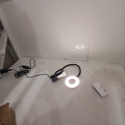 IZELL 3-SETTING LED CLIP ON BOOK LIGHT - 15.8" - BLACK (MODEL: TBL235-BK) image 2