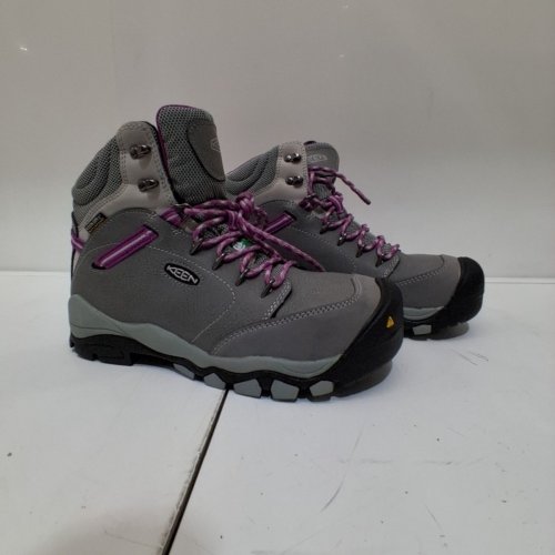 WOMEN'S KEEN ALUMINUM TOE WATERPROOF WORK BOOTS - 9.5 - CANBY (STYLE: 1017254) image 2