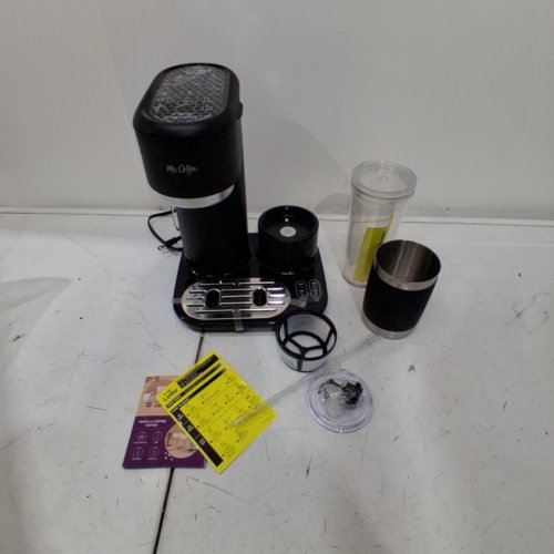 MR. COFFEE 4-IN-1 SINGLE-SERVE LATTE™, ICED, AND HOT COFFEE MAKER - BLACK (MODEL:BVMC-LM200BLK) image 3