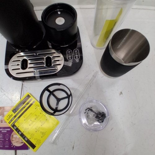 MR. COFFEE 4-IN-1 SINGLE-SERVE LATTE™, ICED, AND HOT COFFEE MAKER - BLACK (MODEL:BVMC-LM200BLK) image 4