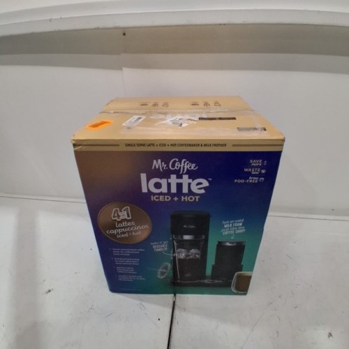 MR. COFFEE 4-IN-1 SINGLE-SERVE LATTE™, ICED, AND HOT COFFEE MAKER - BLACK (MODEL:BVMC-LM200BLK) image 5