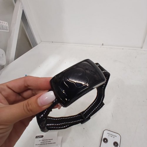 AMDOHAI ANTI BARK TRAINING COLLAR FOR DOG WITH REMOTE - 4 TRAINING MODES, RECHARGEABLE - BLACK image 3