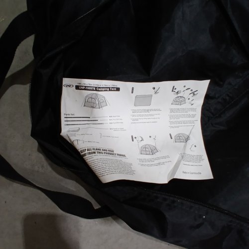 UNP CAMPING TENT - 10FT X 9FT X 78" (MODEL: UNP-100978) image 3
