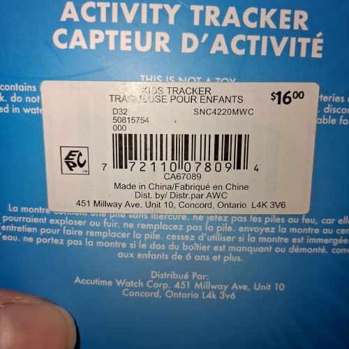 KID'S SONIC THE HEDGEHOG ACTIVITY TRACKER WATCH - MULTICOLOR (MODEL: SNC4220MWC) image 3