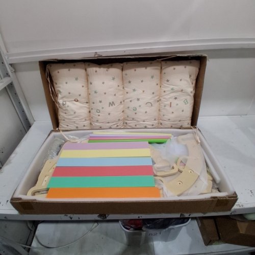 BLUEWOOD WOODEN TRIANGLE CLIMBING SET - 71" X 21" X 15" - RAINBOW (MODEL: 3JT) image 2