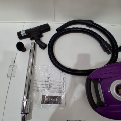 BISSELL ZING BAGGED CANISTER VACUUM - PURPLE (MODEL: 2154A) image 4