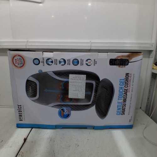 HOMEDICS GENTLE TOUCH GEL SHIATSU MASSAGE CUSHION WITH HEAT image 4