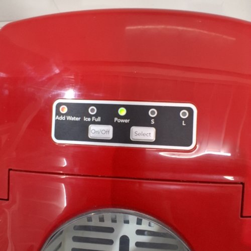 FRIGIDAIRE COMPACT ICE MAKER MAKES 26LBS PER DAY - 2.3QT - RED (MODEL: EFIC108-RED) image 2