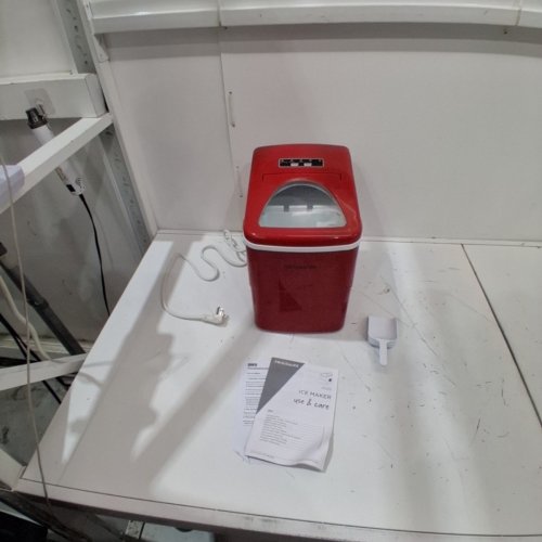 FRIGIDAIRE COMPACT ICE MAKER MAKES 26LBS PER DAY - 2.3QT - RED (MODEL: EFIC108-RED) image 3