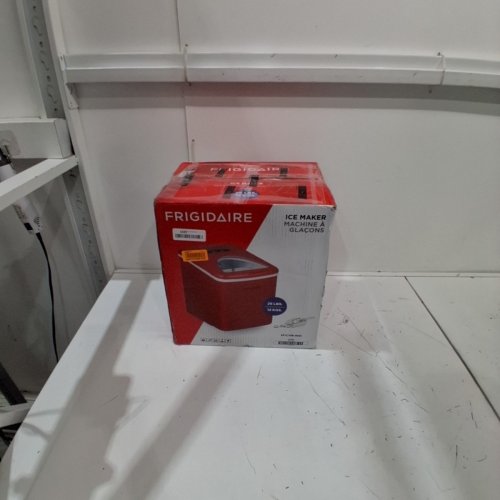 FRIGIDAIRE COMPACT ICE MAKER MAKES 26LBS PER DAY - 2.3QT - RED (MODEL: EFIC108-RED) image 6