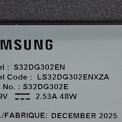 SAMSUNG 32" FHD ODYSSEY G3 GAMING MONITOR WITH ERGONOMIC STAND, AMD FREESYNC™, EYE SAVER MODE, BLACK EQUALIZER - 1080P -180HZ - 1MS - BLACK (MODEL: S32DG302EN) image 13
