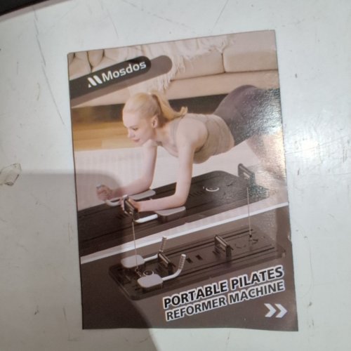 MOSDOS PORTABLE PILATES REFORMER MACHINE WITH TIMER - image 4