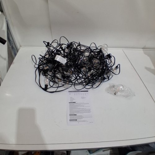 LAMYAR LED OUTDOOR STRING LIGHTS - 150FT - BLACK image 3