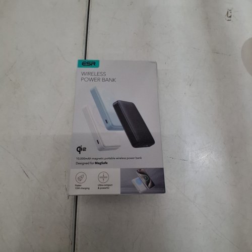 ESR WIRELESS MAGSAFE QI2 COMPACT POWER BANK PORTABLE CHARGER - 15W - 10,000 MAH - BLACK (MODEL: 2G5230202) image 6