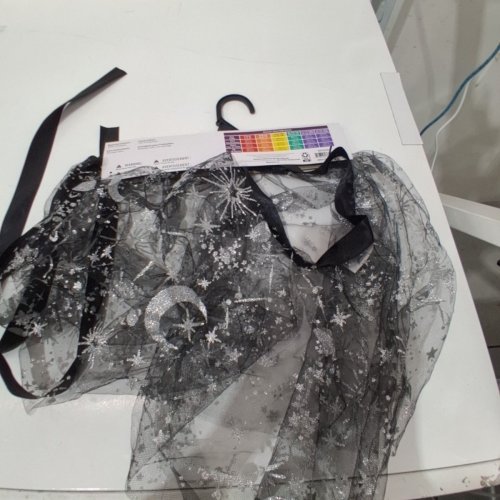 WOMEN'S WAY TO CELEBRATE STARRY TUTU - LARGE/EXTRA-LARGE - BLACK / SILVER image 4