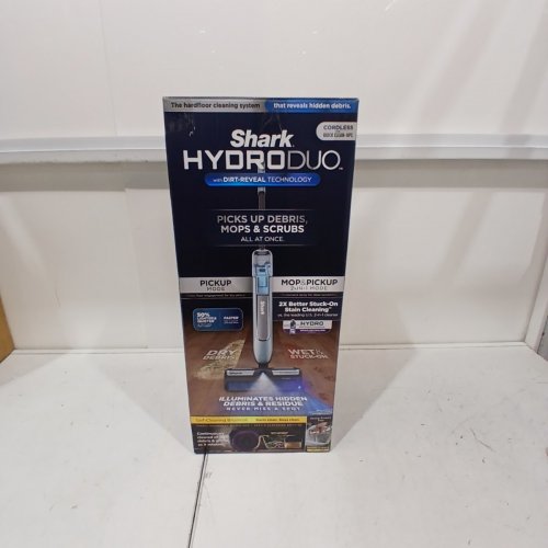 SHARK HYDRODUO CORDLESS WET AND DRY FLOOR CLEANER WITH DIRT-REVEAL TECHNOLOGY - SILVER/BLUE (MODEL: WW200C) image 9